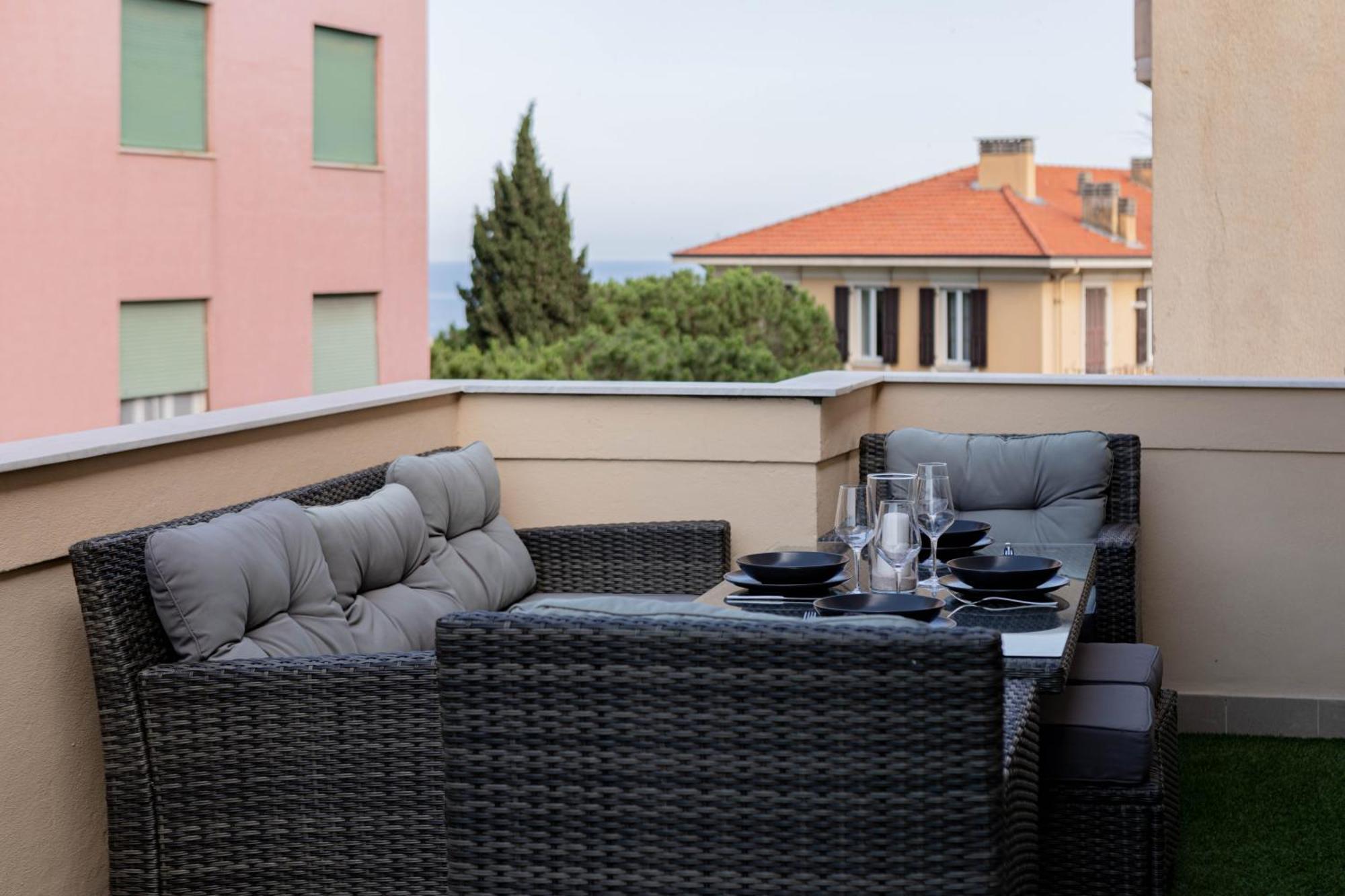 H11 Luxury Sanremo Centro - Elegante - Casino Lejlighed Eksteriør billede